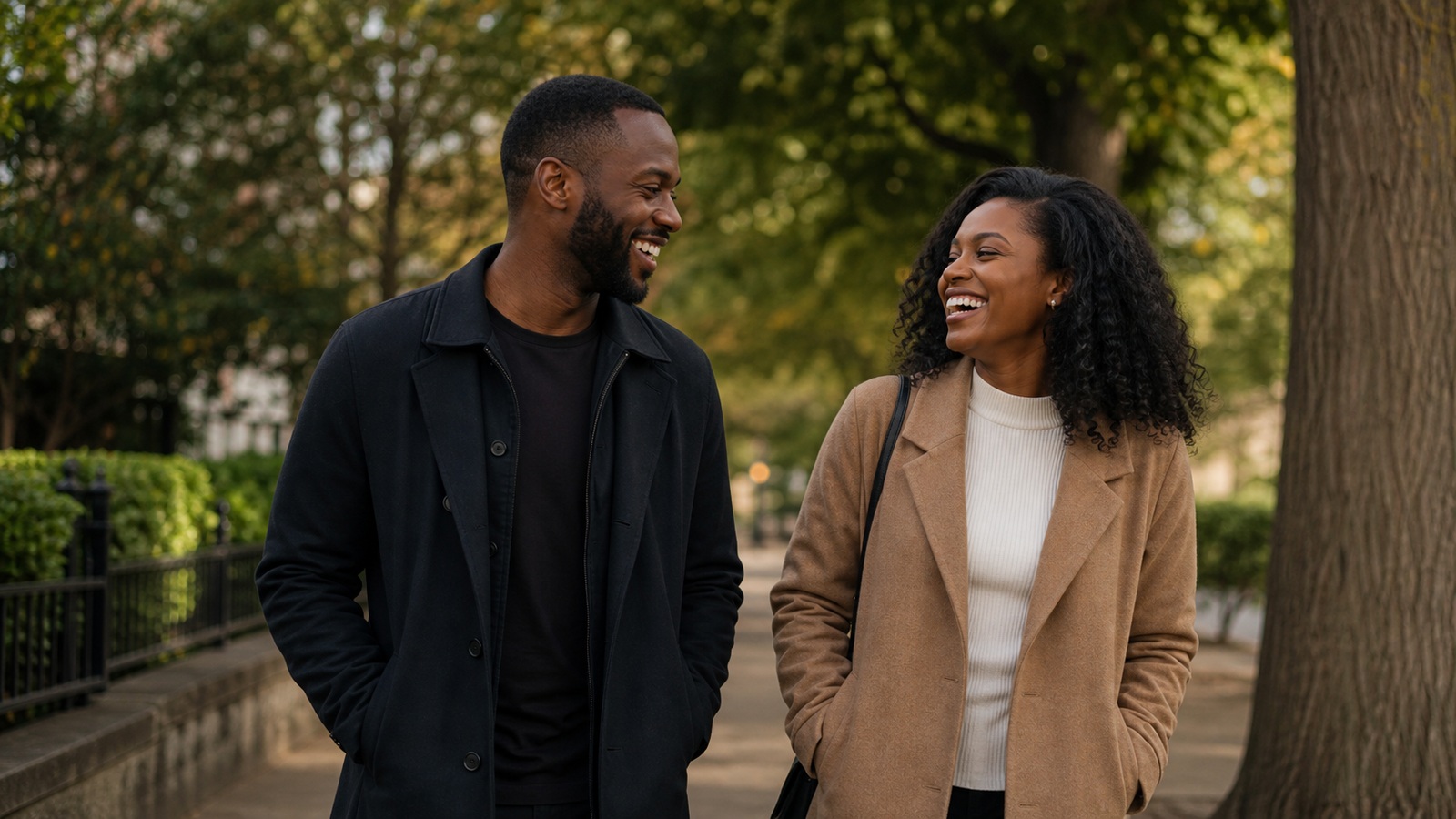 Photorealistic dating scene representing how to prepare for african perspectives before the first date