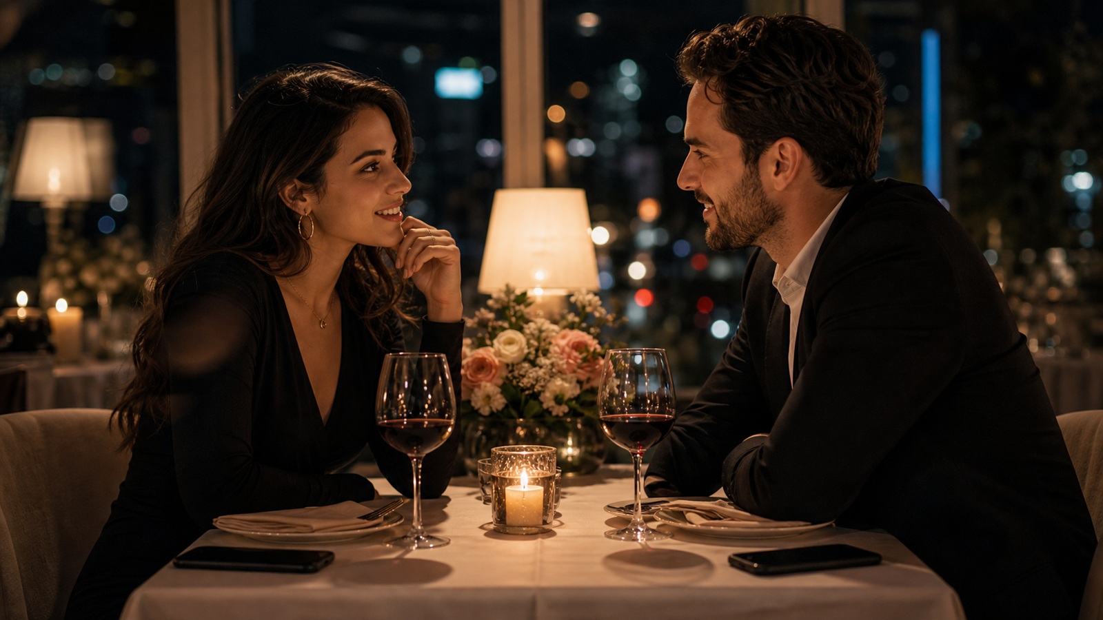 Featured image for Online Dating for Serious Relationships: How to Date With Intention, showing a modern online dating scene with no text or logos